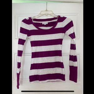 Aeropostale striped long sleeve tee